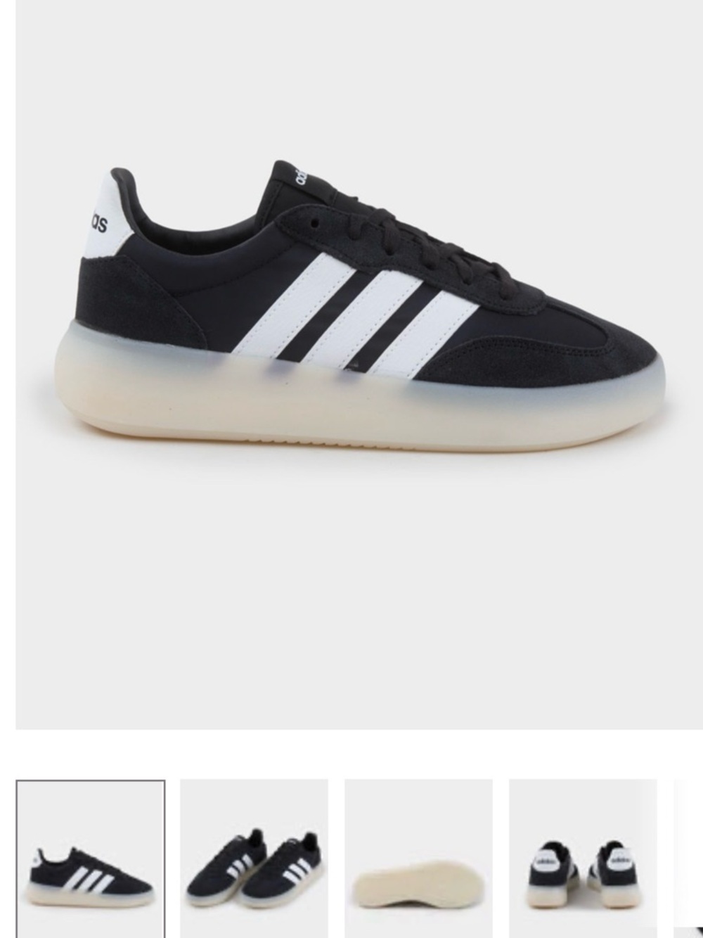 adidas Black & White Retro-Style women’s Sneakers